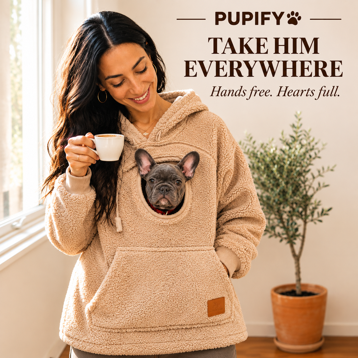 PUPIFY™ Pet Carrier Hoodie